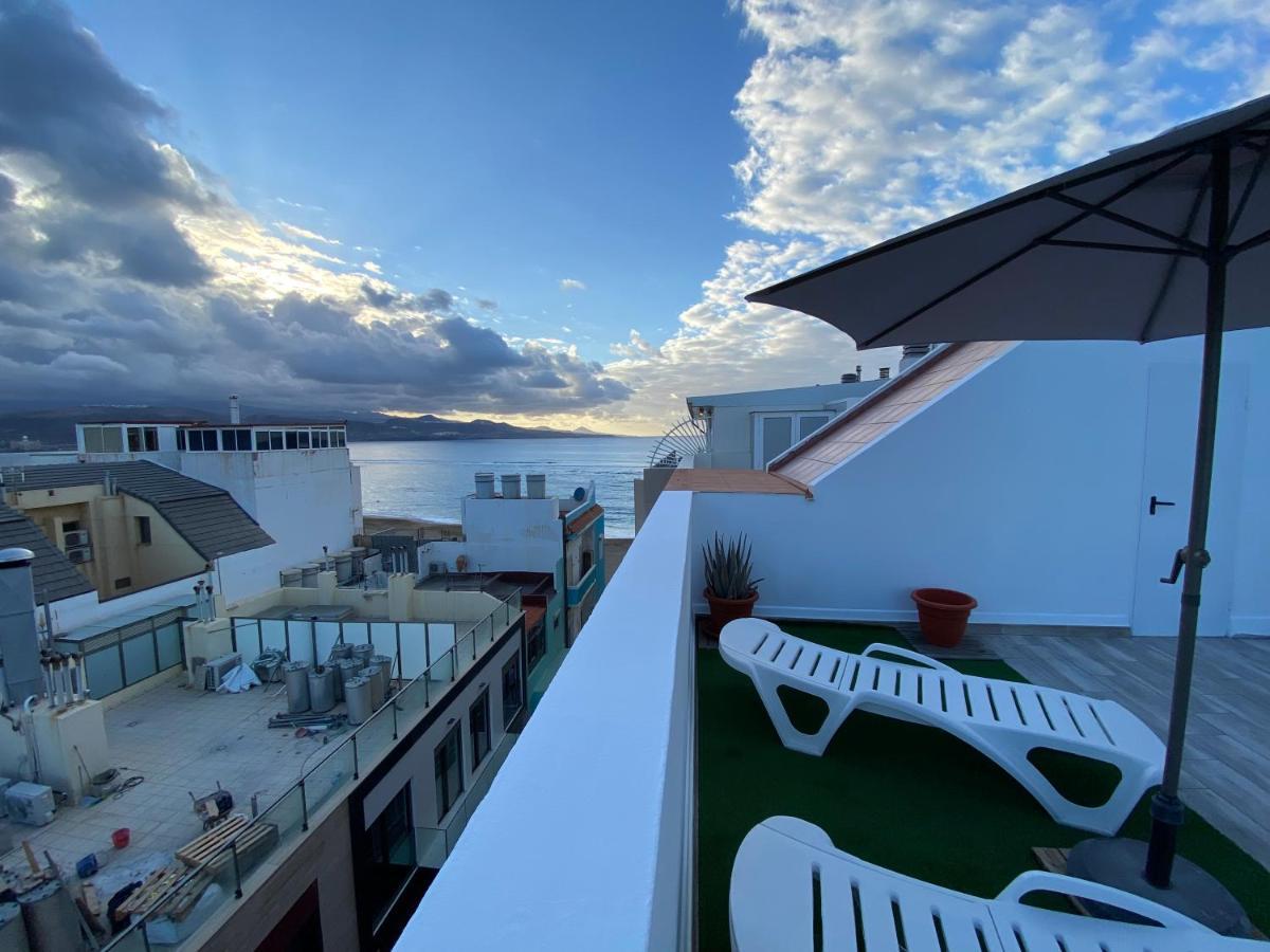 Holiday Home & Rooftop Lounge 大加那利岛拉斯帕尔马斯 外观 照片