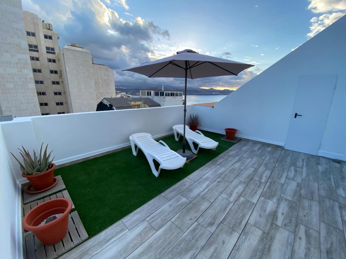 Holiday Home & Rooftop Lounge 大加那利岛拉斯帕尔马斯 外观 照片