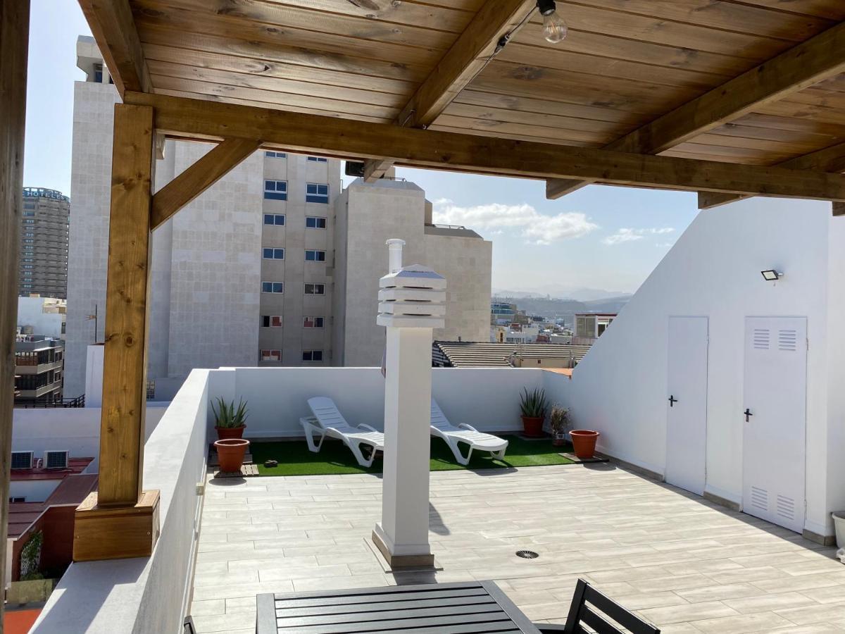 Holiday Home & Rooftop Lounge 大加那利岛拉斯帕尔马斯 外观 照片